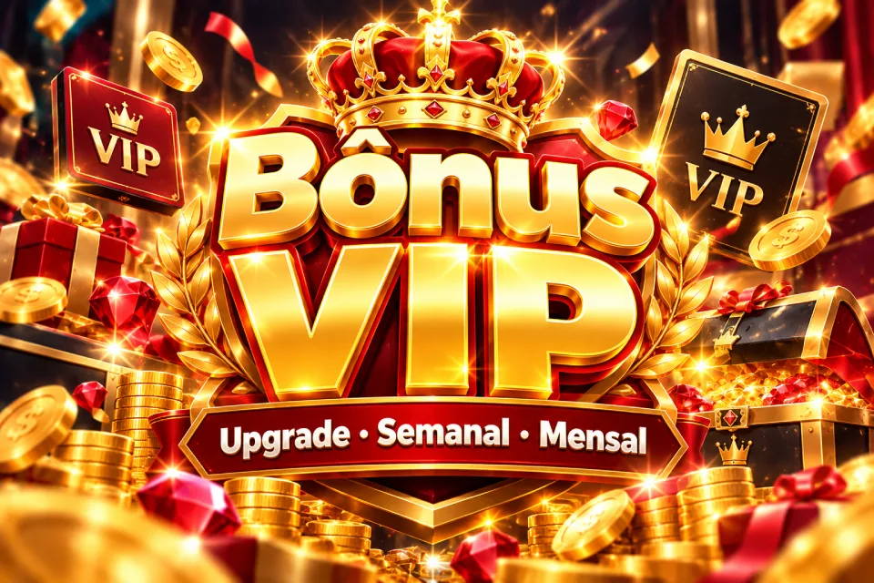 Bônus VIP: Upgrade, Semanal e Mensal no APP 45br